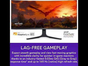 Alienware AW3423DWF Review – Stunning QD-OLED Colors, 165Hz Speed & Ultra-Wide Immersion!