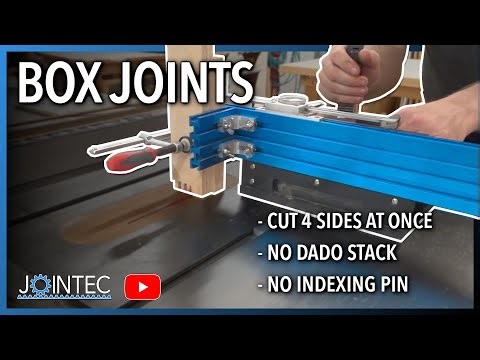 Intro to Box Joints with JOINTEC