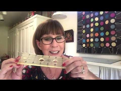 Precision Machine Quilting Ruler 2" x 8"