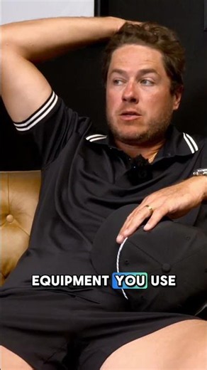 It's the only piece of equipment you use on every single shot