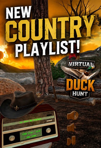 The NEW Country Playlist Sounds Amazing! | Virtual Duck Hunt #vr #gaming #metaquest #tiktokgaming #gamemusic @Virtual Duck Hunt