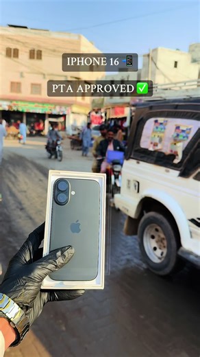 IPHONE 16 - Official PTA Approved with 100% Battery Health