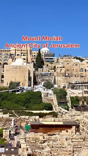 14K views · 646 reactions | Mount Moriah, Ancient City of Jerusalem | Journey to the LAND of promise | Facebook