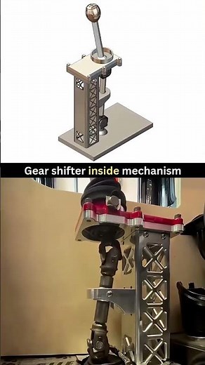 The Hidden Gear Shifter Mechanism Explained! 🤯 #shorts