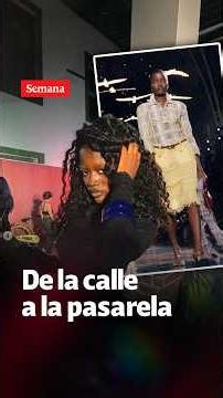 Mujer pasó de DESFILAR en calles de Nigeria a la 'Semana de la Moda' en París