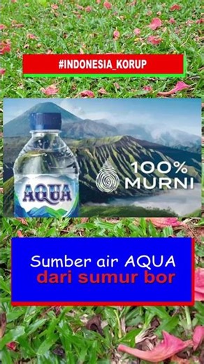 Sumber air AQUA dari sumur bor #aqua #kangdedimulyadi