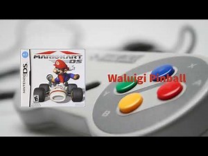 Mario Kart DS: Waluigi Pinball on a SNES