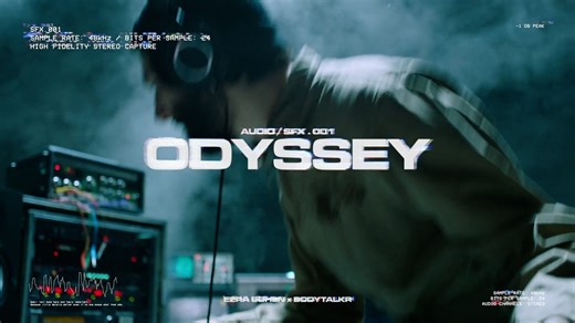 128个复古科幻老式合成器故障失真扭曲噪声咆哮上升转场过渡WAV音效 Happy Editing - Odyssey SFX Pro