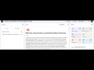 Memes, Asymmetry, and Information Vortices