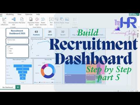 Build a HR Recruitment Dashboard in Power BI - part 5 | USERELATIONSHIP Explained