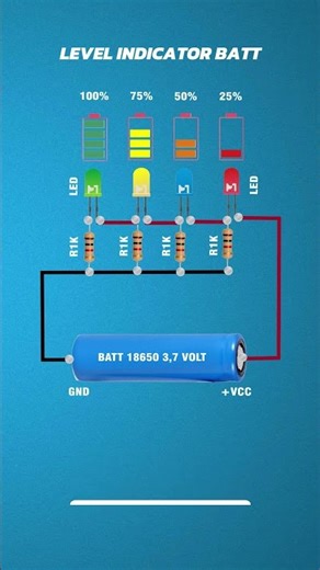 DIY 18650 Battery Indicator | Battery Level Display