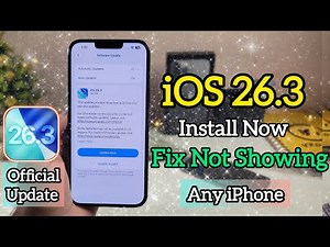 How To Install iOS 26.3 official | iOS 26.3 Official Update Not Showing | Problem Solved