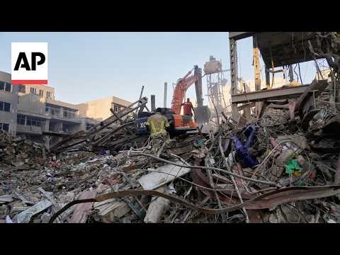 Scene in Tehran as buildings reduced to rubble after Israel and US strikes