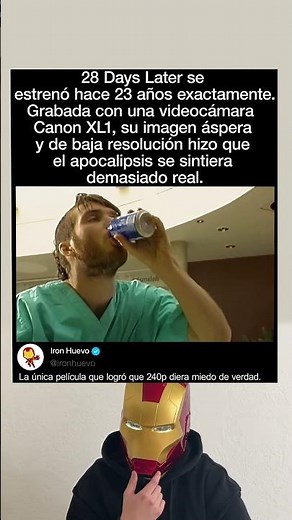 En 28 Days Later (2002), la Canon XL1 convirtió el horror en historia #shorts