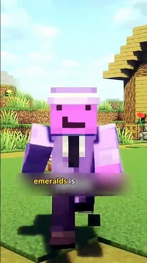 Free Emeralds In Minecraft?! 😳 #minecraft #gaming