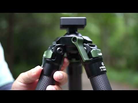 FANAUE Carbon Fiber Hunting Tripod Quick Release Rifle Clamp Saddle Gun Mount Arca Swiss Adapter