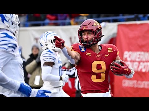 Jayden Higgins | Wide Receiver | Full 2024 Iowa State Highlights | 2025 NFL Draft