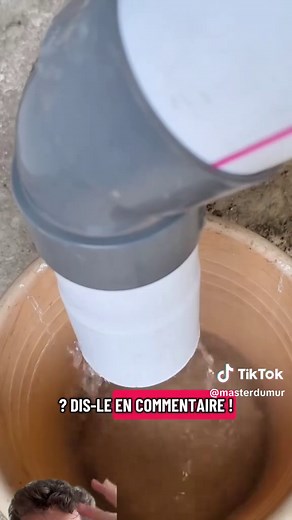 Gouttière DIY simple sur tôle ondulée