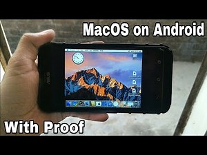 How to Run Apple's MacOS on Android Phone..!!! [With Proof]