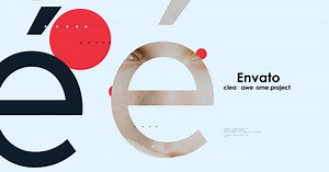 Typographic Text Opener