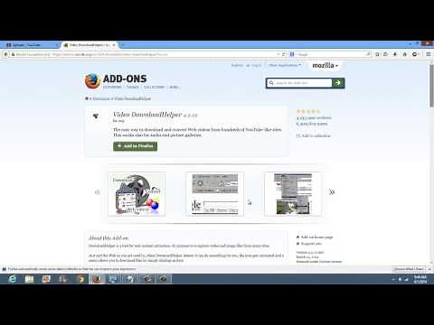 How to download and install Video DownloadHelper add-on for Mozilla Firefox