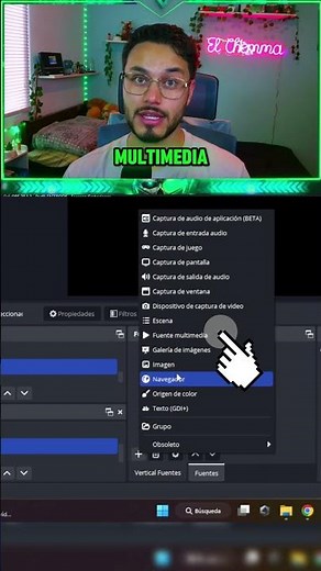 Cómo poner overlays y escenas en OBS 😰#obsstudio #obstips #obs #streamer #streamers #streaming