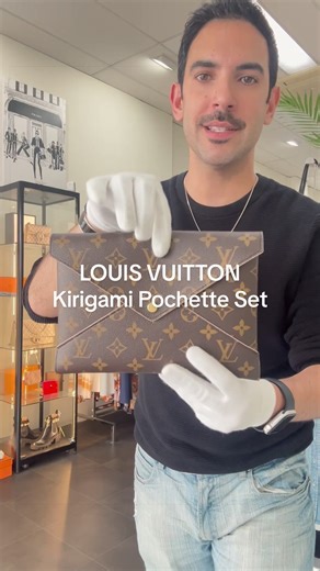 ✨LOUIS VUITTON✨ ▫️Kirigami Pochette Set ▫️Current Style in Louis Vuitton ▫️Includes x3 Envelope Pouches in Brown LV Monogram Coated Canvas ▫️Includes: Louis Vuitton Box & Dust Bag ▫️Our Price $1,050 AUD ▫️Lay-by Available (Interest & Fee Free Terms) ▫️Excellent Condition ▫️Authenticity Guarantee Available online now at www.openvault.com.au (link to in bio) • • • • Disclaimer: Open Vault is an independent seller of pre-owned authentic items and are not associated or affiliated with the advertised
