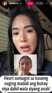 4.3M views · 25K reactions | Heart Evangelista sinagot si Rica Peralejo sa issueng naging madali ang buhay niya dahil wala siyang anak, bagay na misunderstood daw sabi ni Rica. | The Pinoy Channel Showbiz | Facebook