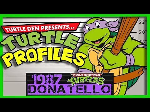 Donatello 1987 TMNT Television Show | NINJA TURTLE PROFILE