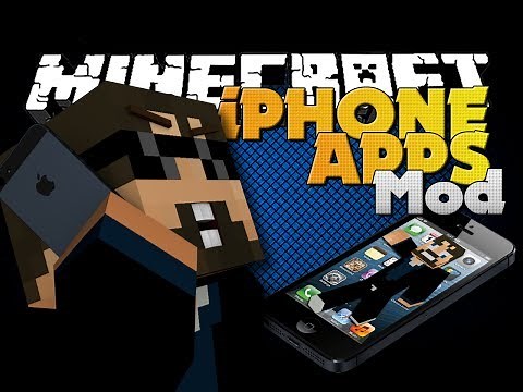 Minecraft Mod - iPhone App Mod - Many Apps of Awesome
