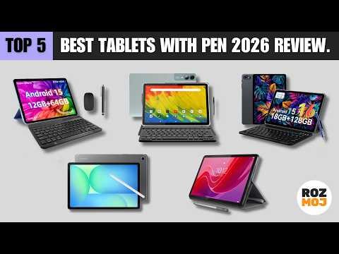 Top 5 Best Tablets With Pen 2026 Review | Best Drawing & Note-Taking Tablets