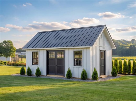 12x20 Garden Shed Plans (PDF) – DIY Storage Shed Blueprints With Materials List - Etsy