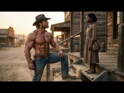 The Black Mail-Order Bride Was Left at the Station—Until the Giant Cowboy Held Out His Hand