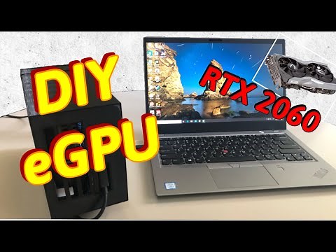 Custom build external graphic (DIY eGPU) with RTX 2060