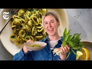 New to Ramps? Make This Creamy Pasta | Justine Doiron | NYT Cooking