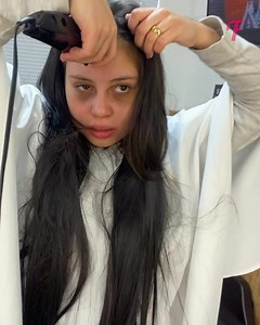 216K views · 414 reactions | Woman's dramatic change from long black hair to buzz cut. | Fabiosa Life | Facebook