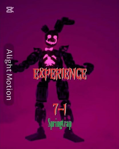 Nightmare Mode Springtrap VS. Nightmare | 1v1 Edit! #edit #fnaf #springtrap #nightmare #indiecross