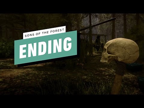 Sons of the Forest Gameplay Walkthrough - Final Cave and Ending