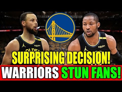WARRIORS BOMBSHELL! 🚨 GOLDEN STATE’S DECISION STUNS EVERYONE — GSW IS OUT NOW!