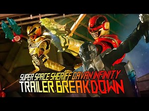 PROJECT R.E.D. Super Space Sheriff Gavan Infinity New Trailer Breakdown Detail