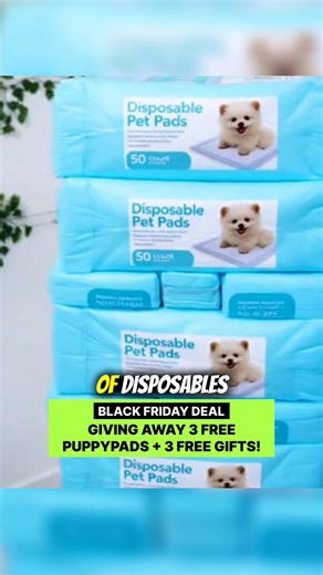 The only pee pad that attracts your dog to pee on it 🌍 Lasts Over A Year 😊 Hundreds of thousands of happy dog parents love PuppyPad ❌ No training required ∞ Absorbs instantly with no leaks or smell Loved by doggy shelters around the world Grab yours here: https://shop.puppypad.co/listicle/szn | PuppyPad