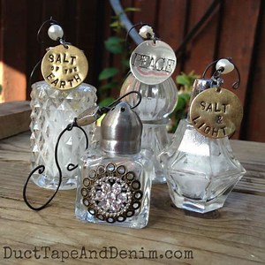 2 Ways to Make Beautiful & Unique Salt Shaker Christmas Ornaments
