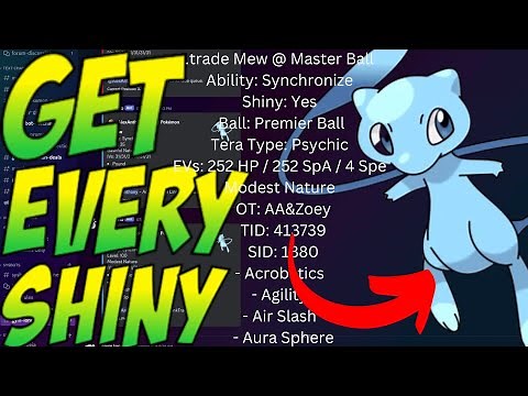UNLIMITED Perfect Shiny Pokemon! (How To Use Discord Sysbots)