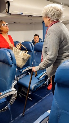 63K views · 261 reactions | Rich lady fights with old woman on the plane! | Simple Stories | Facebook