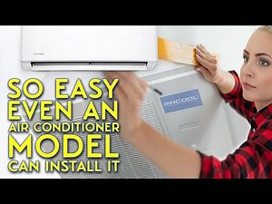 MR COOL Mini split Installation; It's So EASY!