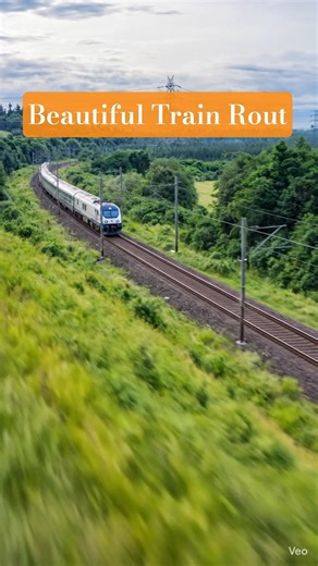 Beautiful Train Rout #train #travel #travel #naturetourism #vandebharatexpress #indianrailways