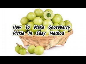 How To Make Gooseberry #pickle In Easy Method 🥑 #cooking