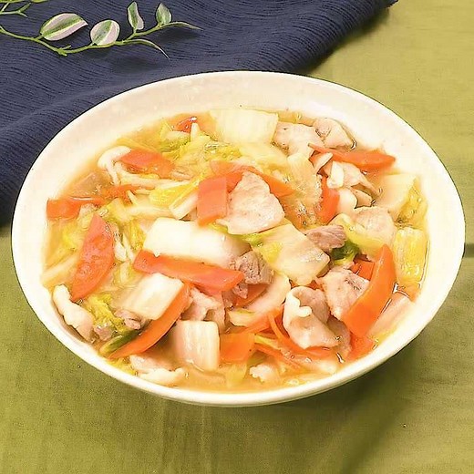 【豚肉×白菜】塩味ベースで！野菜たっぷり絶品うま煮 | デリッシュキッチン