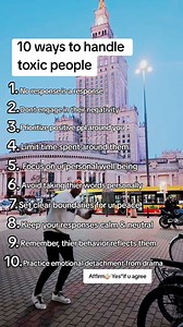 391K views · 10K reactions | You don't owe toxic people your energy....