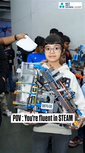 Get Set Learn on Instagram: "Jitters turned into cheers and the arena was electric! This is what happens when students discover the power of robotics. At Get Set Learn, we are bringing world-class robotics to every school in India through partnerships that set the benchmark. As the official India event partner for the VEX IQ Robotics Competition, in collaboration with REC and VEX Robotics, we are making global-standard STEM experiences accessible to young builders everywhere. These snapshots fro